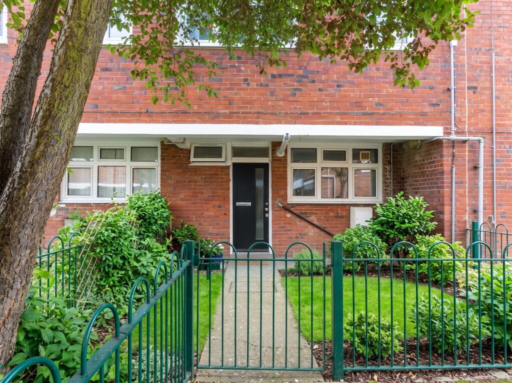 A Chain Free Four Bedroom Maisonette with a Private front Garden